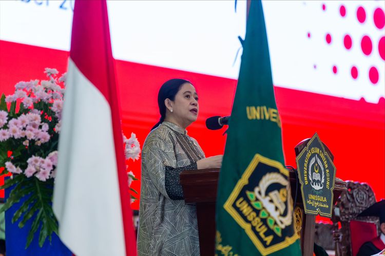 Acara di Semarang, Puan Ajak Doa Bersama Bagi Korban Bencana Banjir dan Longsor