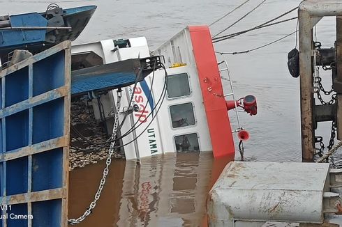 Tenggelamnya Kapal Feri Seluang Ganggu Pemulangan Logistik Pemilu 