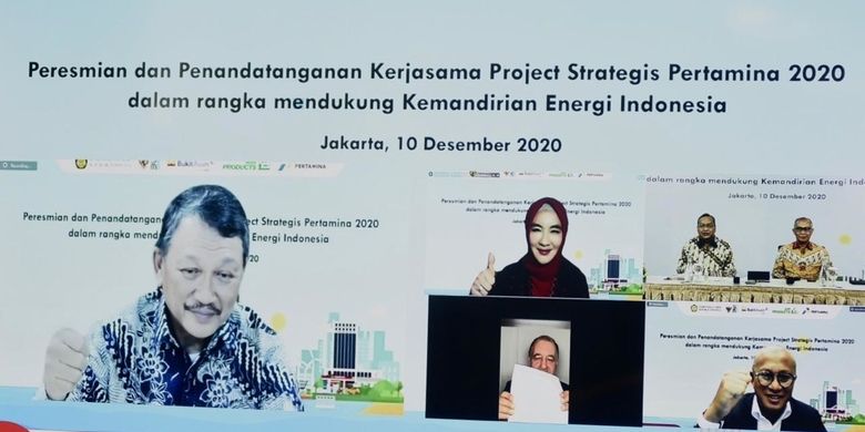 Kado HUT ke-63 Tahun, Peresmian Kilang Langit Biru Cilacap dan Kerjasama Proyek Strategis - Vimarsana News