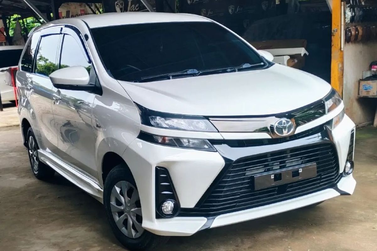 Modifikasi tampilan Avanza tipe G menjadi Veloz tahun 2020