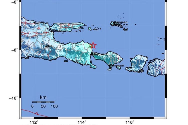 BMKG Trunojoyo Sebut Gempa Banyuwangi Tidak Berpotensi Tsunami
