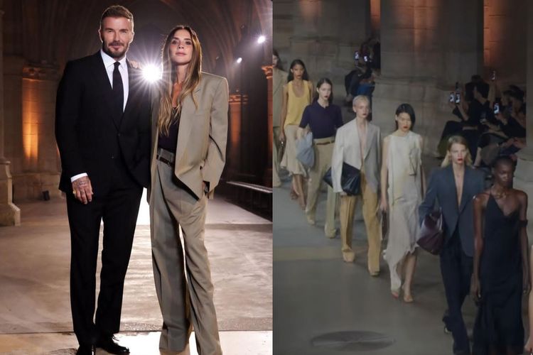 Victoria Beckham Rilis Koleksi Terbaru di Paris Fashion Week 2026, Terinspirasi Gerakan Tari