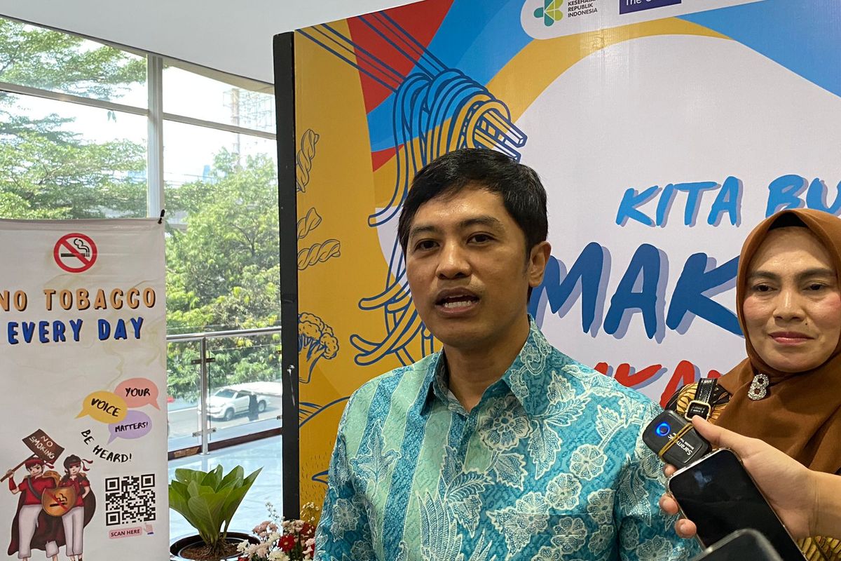 Wakil Menteri Kesehatan (Wamenkes), Dante Saksono saat ditemui di Gedung Kemenkes, Jakarta Selatan, Kamis (8/6/2023).