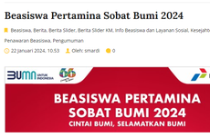 Beasiswa Pertamina Sobat Bumi 2024 Dibuka, Ada Bantuan UKT-Biaya Hidup