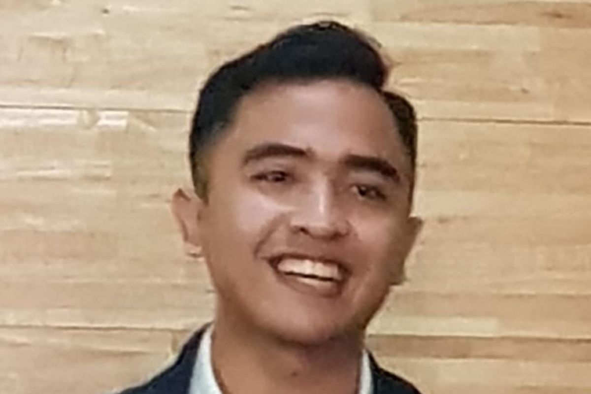 Peneliti Pusat Studi Hukum dan Kebijakan (PSHK) Agil Oktaryal dalam diskusi yang diselenggarakan Kode Insiatif di kawasan Tebet, Jakarta Selatan, Rabu (18/9/2019).
