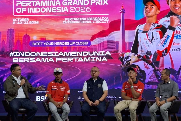 ITDC Bidik 150.000 Penonton MotoGP Mandalika 2026, Perputaran Ekonomi Ditarget Tembus Rp 5 Triliun