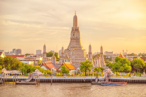 Berwisata di Thailand, Informasi dan Tiket Terbaru Wat Arun di Bangkok