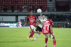 Hasil Bali United Vs Persija: Gustavo Gagal Penalti, Macan Kalah Lawan 10 Pemain