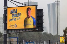 Cristiano Ronaldo Tiba di Al Nassr, Disambut Reklame Besar Sepanjang Jalan