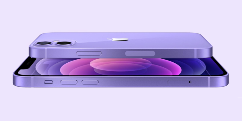 Apple umumkan iPhone 12 dan iPhone 12 mini versi ungu.