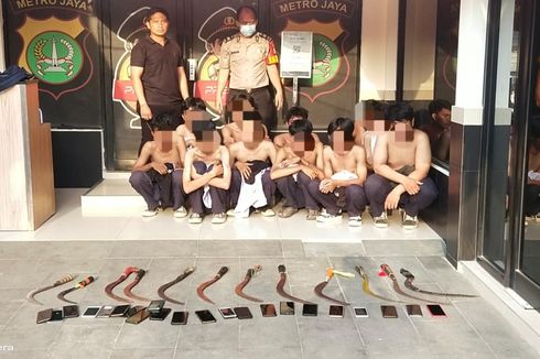 12 Pelajar Jadi Tersangka Kepemilikan Sajam, 5 di Antaranya Positif Narkoba