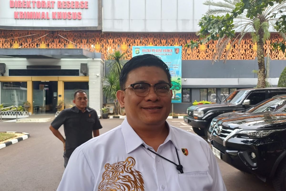 Direktur Reserse Kriminal Khusus (Dirkrimsus) Polda Metro Jaya Kombes Ade Safri Simanjuntak, Selasa (19/12/2023)