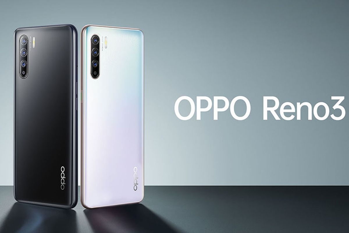 OPPO Reno3 dengan kamera 108 mp.