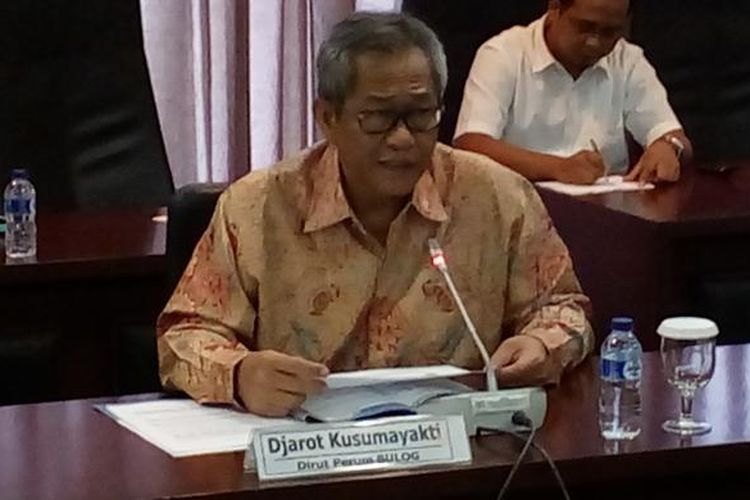Direktur Utama Perusahaan Umum (Perum) Badan Urusan Logistik (Bulog) Djarot Kusumayakti 