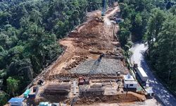 Proyek Flyover Sitinjau Lauik Masuki Tahap Konstruksi Jembatan