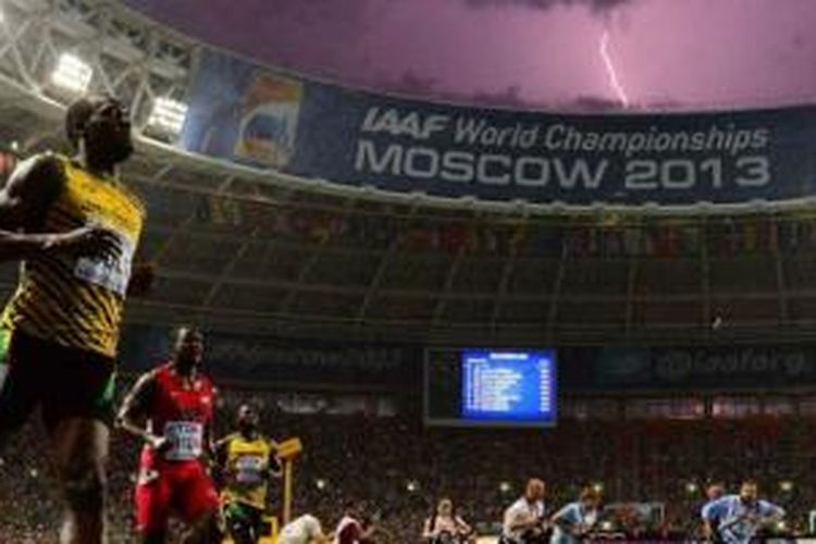 Usain Bolt dan kilat petir