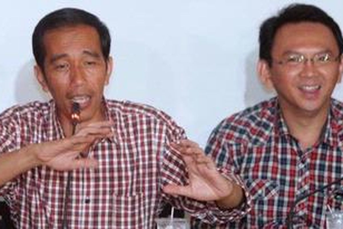 Joko Widodo-Basuki Tjahaja Purnama.
