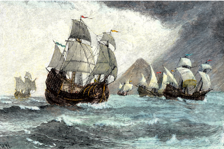 Ilustrasi pelayaran Portugis