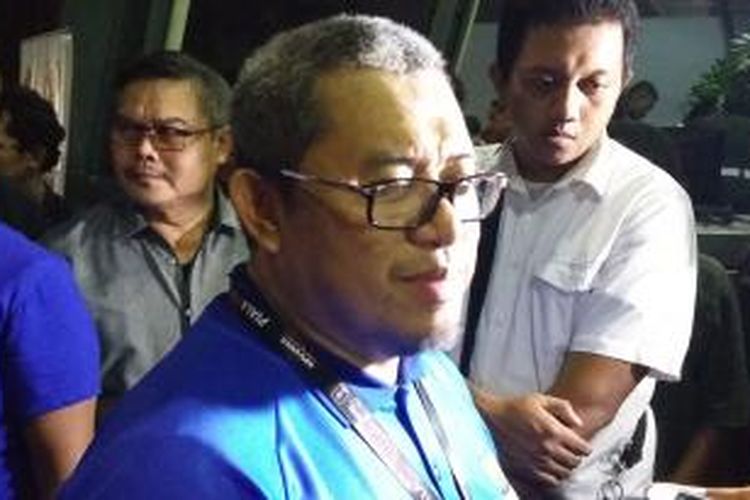 Gubernur Jawa Barat Ahmad Heryawan, saat ditemui di Stadion Utama Gelora Bung Karno, Jakarta, Minggu (18/10/2015).