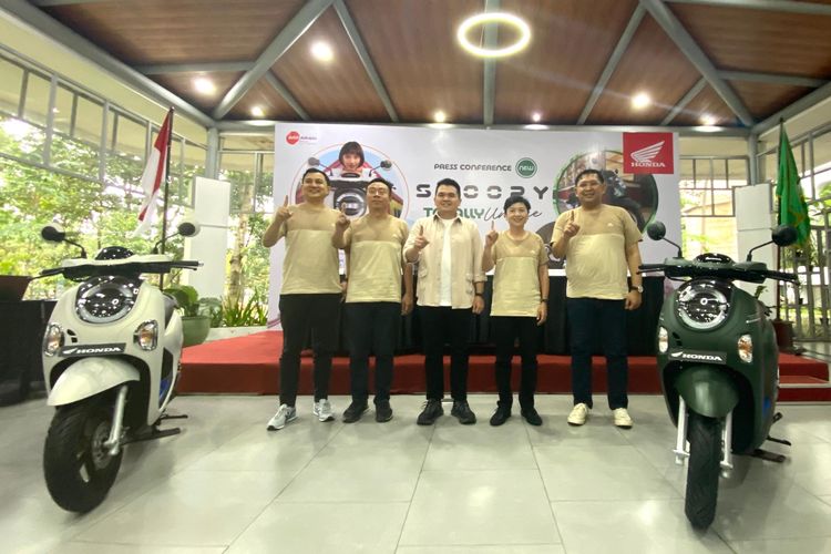 Peluncuran regional New Honda Scoopy untuk wilayah Jawa Barat