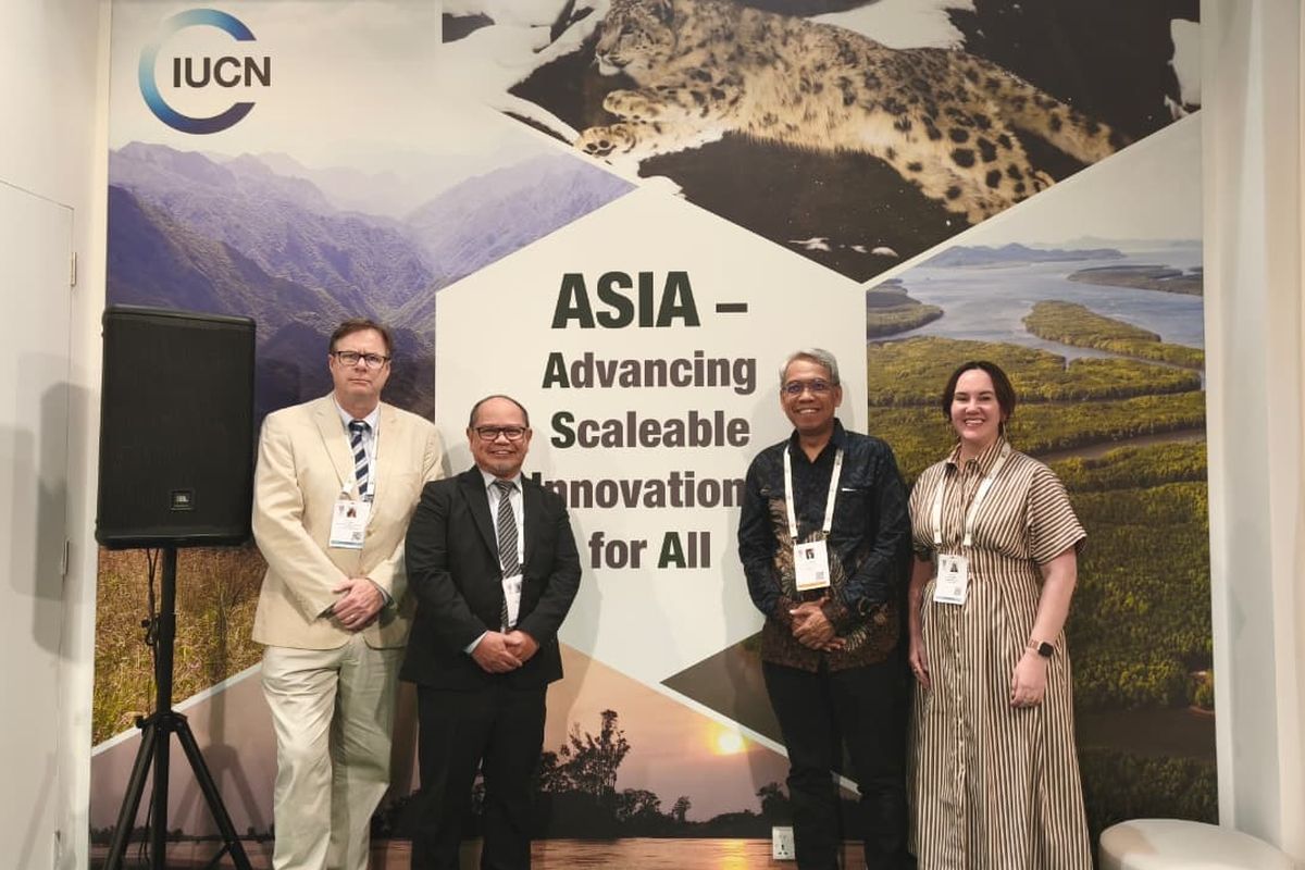 Panel di IUCN World Conservation Congress 2025, Belantara Foundation mengangkat isu koeksistensi untuk mitigasi konflik manusia-gajah sumatra