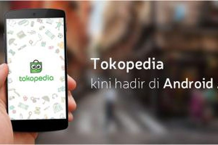 Aplikasi Tokopedia di Android