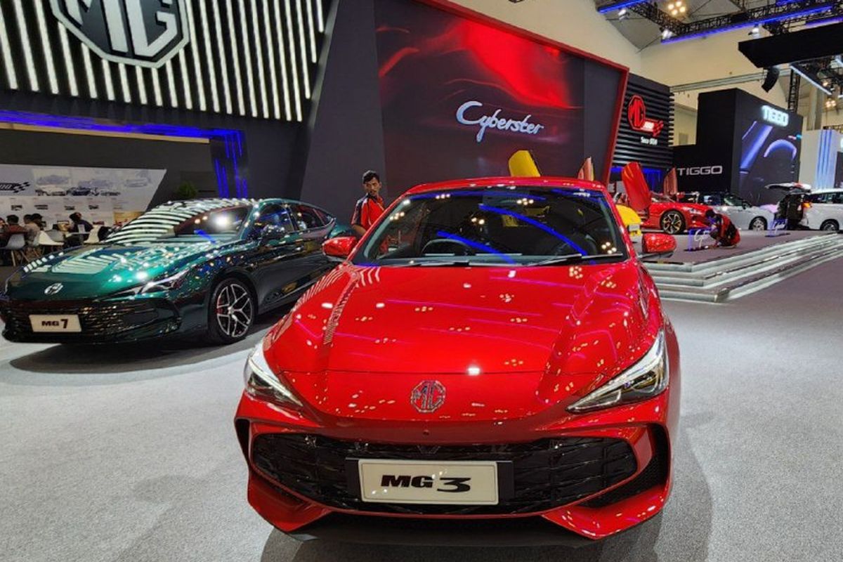 MG 3 di GIIAS 2024.