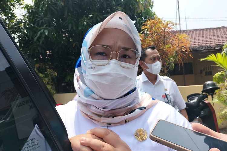 Bupati Sragen Kusdinar Untung Yuni Sukowati, di Kecamatan Masaran, Rabu (21/9/2022).