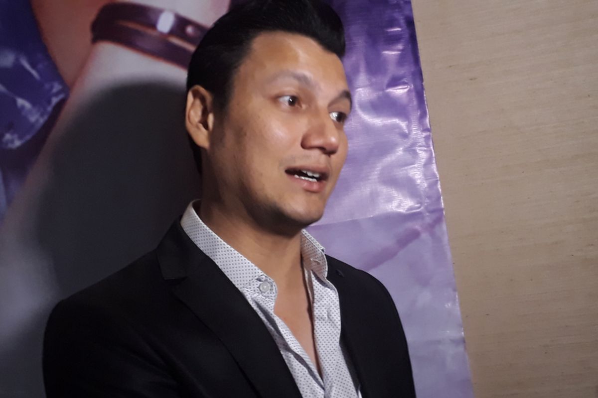 Christian Sugiono saat dijumpai di XXI Lounge, Plaza Senayan, Jakarta Pusat, Rabu (26/7/2017).