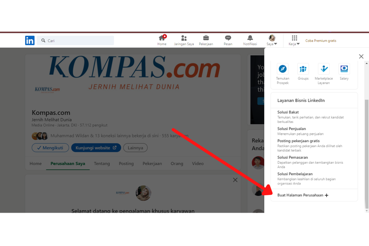 Cara Membuat Halaman Perusahaan LinkedIn