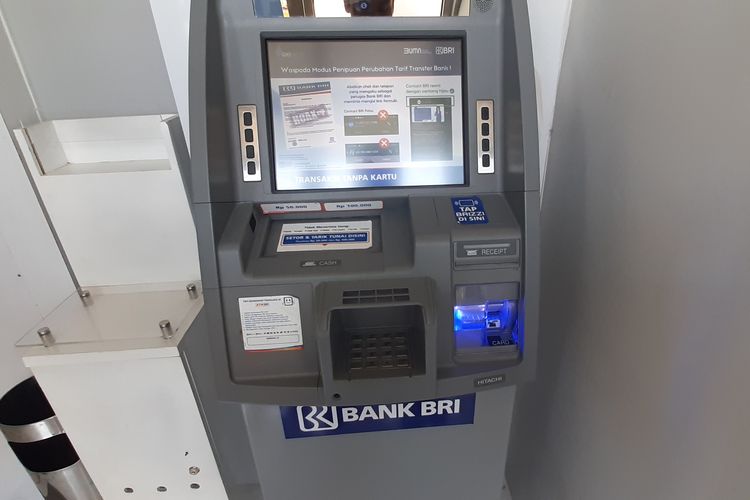 Cara mengambil uang di ATM BRI dengan kartu dan tanpa kartu