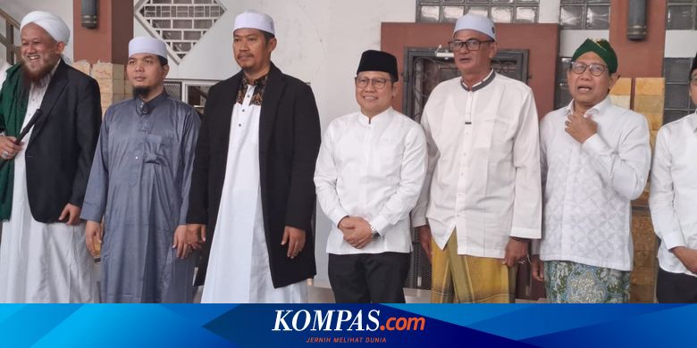 Cak Imin Minta Restu ke Kiai di Pondok Pesantren Al Fattah Magetan