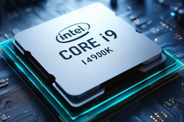 Ilustrasi prosesor Intel Core i9-14900K