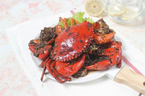 Resep Kepiting Lada Hitam, Makan Siang Mewah ala Restoran