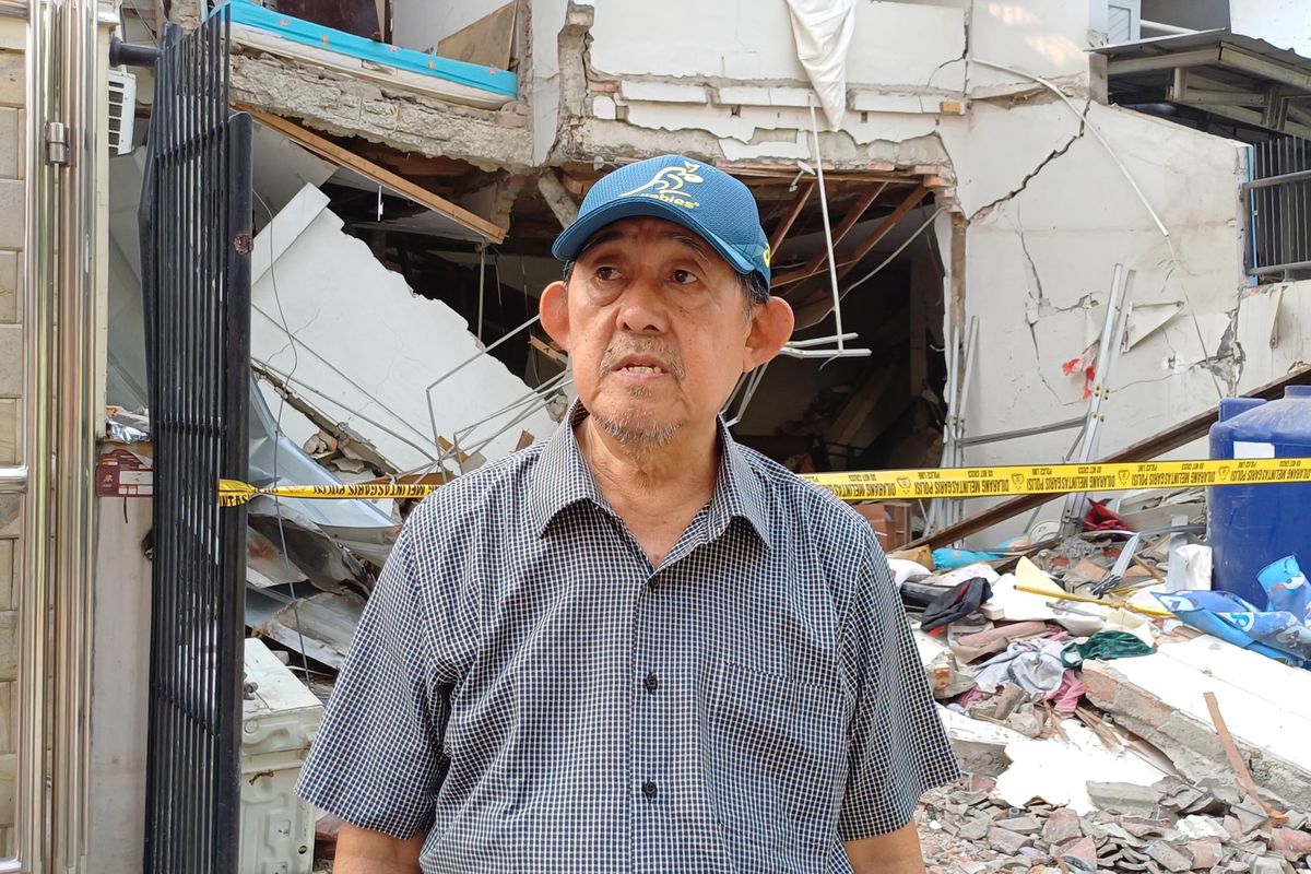 Warga: Pagar Rumah Korban Terpental Imbas Ledakan Tabung Gas 12 Kg di Cengkareng