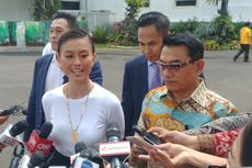 Agnes Monica Bertemu Presiden Jokowi di Istana