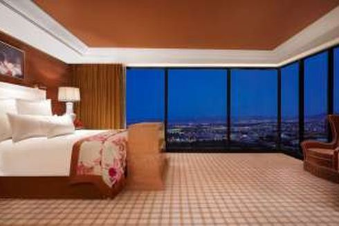 Mengintip Kamar Hotel Mewah Syahrini di Las Vegas