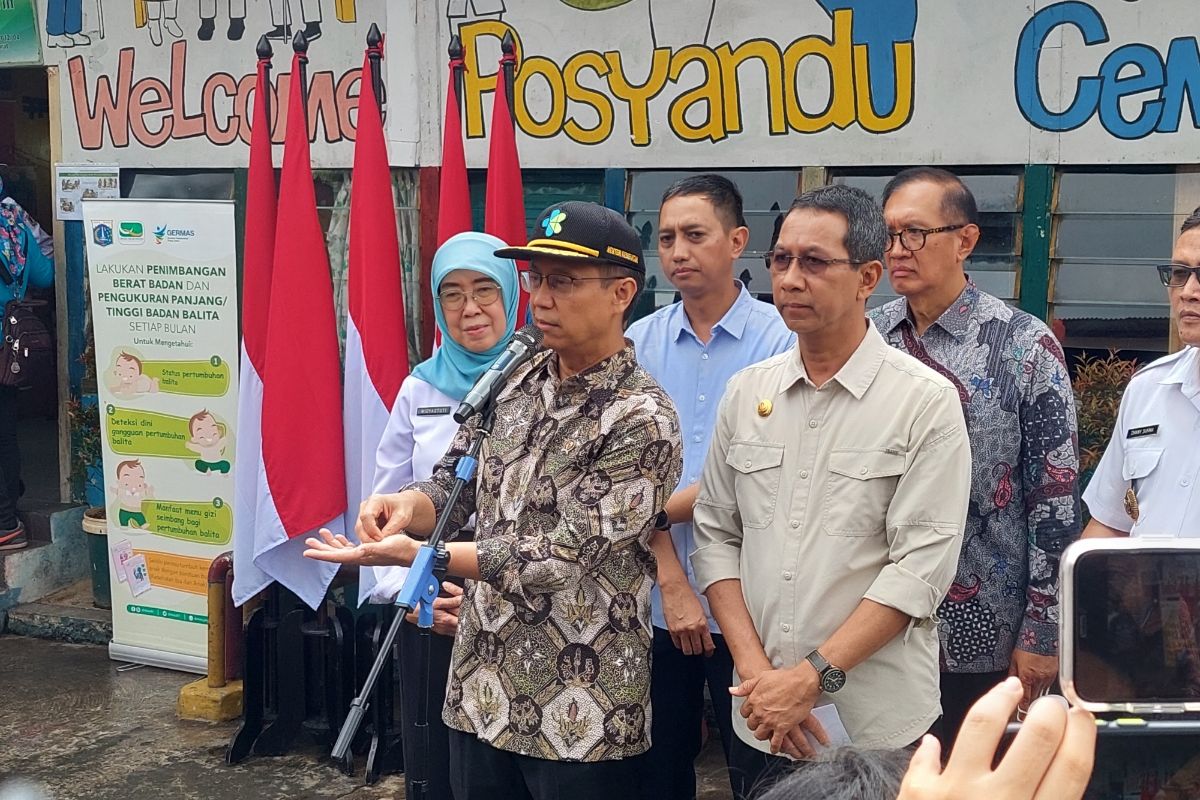 Menteri Kesehatan (Menkes) Budi Gunadi Sadikin saat ditemui di Cempaka Putih, Jakarta Pusat, Rabu (22/2/2023).