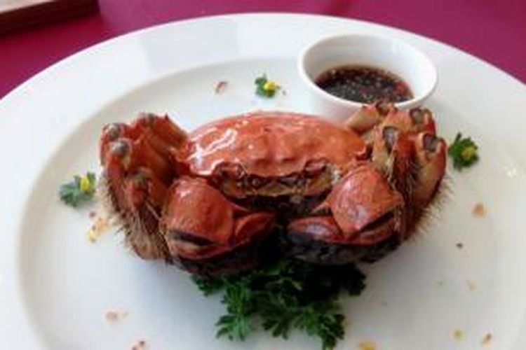 Shanghai Hairy Crab atau kepiting berbulu. 