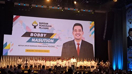 Deklarasi Dukung Prabowo-Gibran, Bobby Nasution: Mudah-mudahan Aman Ini Barang, Pak