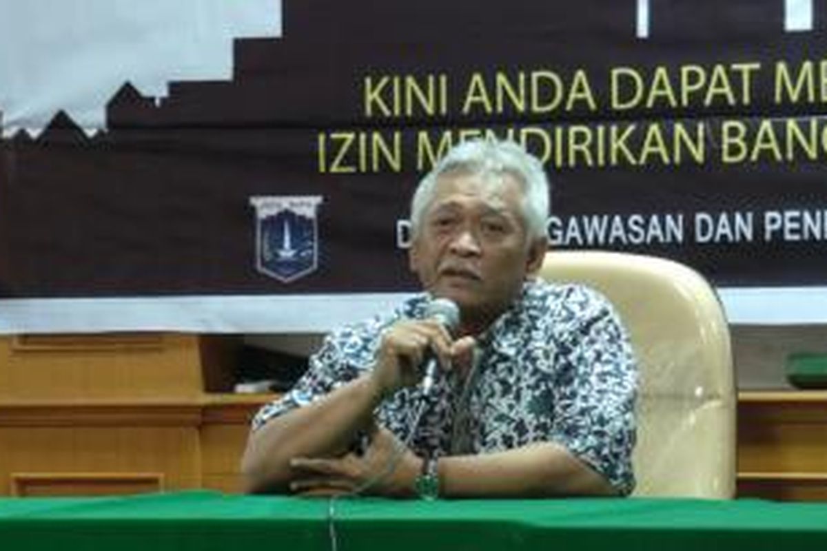 Kepala Dinas Pengawasan dan Penertiban DKI Jakarta I Putu Indiana.