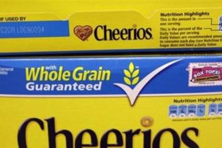 Sereal 'Cheerios' kini tidak lagi menggunakan bahan-bahan yang direkayasa secara genetika atau bahan transgenik 