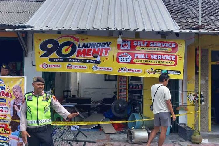 Mesin Setrika Uap Laundry di Yogyakarta Meledak, Satu Orang Terluka 