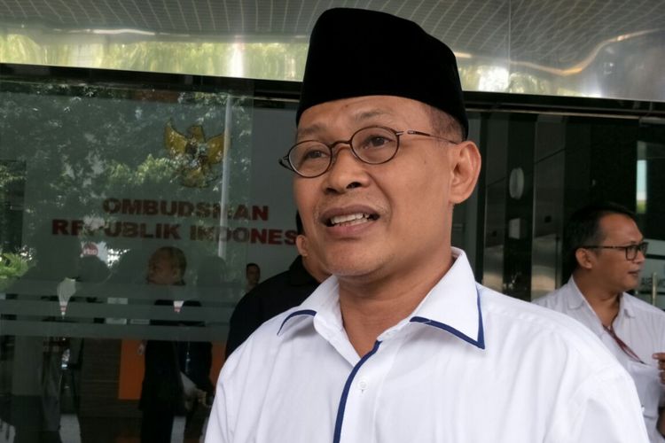 Anggota Ombudsman RI Ahmad Suaedy ketika ditemui di Kantornya, Jakarta, Selasa (17/4/2018). 