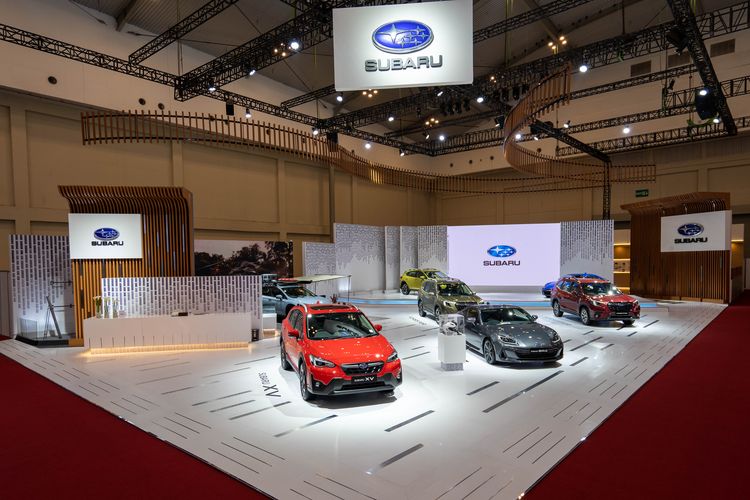 Booth Subaru Indonesia pada GIIAS 2022