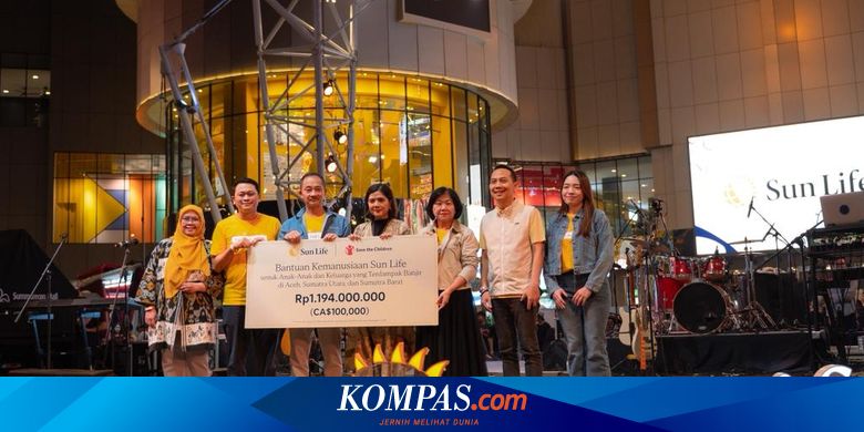 Sun Life Indonesia Salurkan Rp 1,19 Miliar untuk Pemulihan Banjir dan Longsor di Sumatera