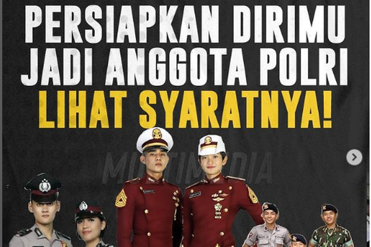 Lulusan SMA/SMK sederajat yang mau jadi polisi, bisa memanfaatkan rekrutmen terpadu Polri 2024.