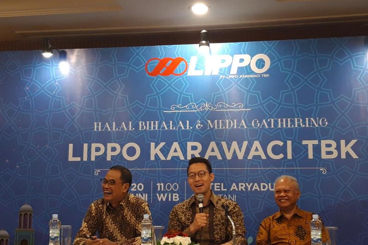 CEO PT Lippo Karawaci Tbk (LPKR) John Riady di Jakarta, Kamis (20/6/2019).