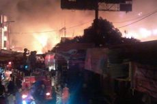 NV Hadji Kalla Selamat dari Kebakaran Pasar Sentral Makassar
