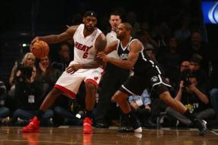 LebRon Jams (Miami Heat) vs Joe Johnson (Brooklyn Nets)